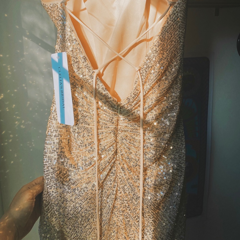 ✨GOLD PROM DRESS✨
